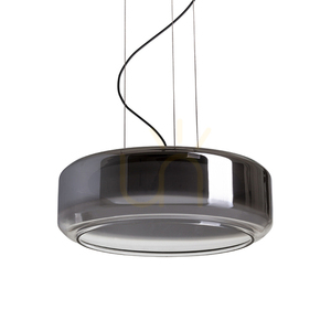 Závesné svietidlo Rendl NAOMI 35 LED R14400, dymové a mliečne sklo, čierne small 2