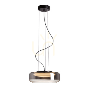 Závesné svietidlo Rendl NAOMI 35 LED R14400, dymové a mliečne sklo, čierne small 4