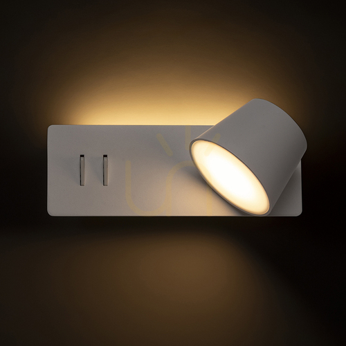 Skontrolujte Bodové svietidlo Rendl R14521 Amadeus Led Spot Lamp, nad posteľou biela