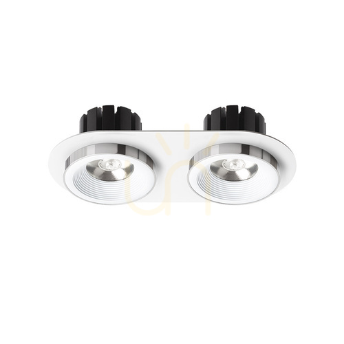 Skontrolujte Rendl R14570 Sharm Led zapustené svietidlo, biely chróm