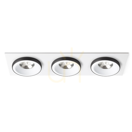 Skontrolujte Rendl R14588 Sharm Led zapustené svietidlo, biela/čierna sada