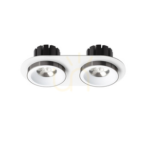 Zapustené svietidlo Rendl SHARM R II R14571 biele/čierny chróm LED 2x10 W small 1