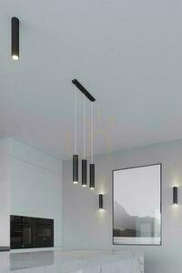 Závesné svietidlo LAGOS 1 Black SL.0327 + LED žiarovka small 7