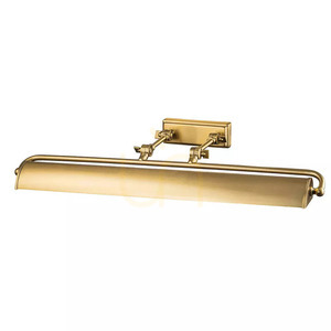 Veľká obrazová lampa Winchfield - 4 svetelné zdroje - Staršia mosadz Elstead small 6