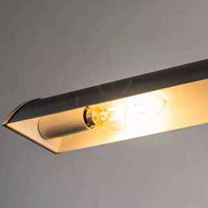 Stredná obrazová lampa Winchfield - 2 svetelné zdroje - Staršia mosadz Elstead small 4