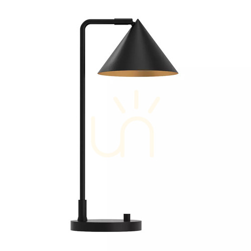 Skontrolujte Stolná lampa Remyck - 1 svetelný zdroj - Matná čierna Elstead