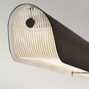 Lineárne závesné svietidlo Elstead ARCO HK-ARCO-LED-LP-117-BX LED 43W 2150lm 3000K, oxidovaná čerň, 117 cm small 2