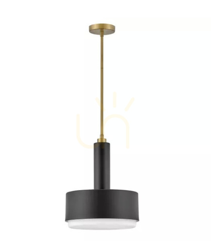 Skontrolujte Cedric stredná závesná lampa - 2 svetelné zdroje - čierna Elstead