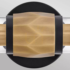 Nástenné svietidlo Ellison IP44 - 2 svetelné zdroje - čierna a mosadz Heritage Brass Elstead small 3