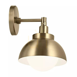 Nástenné svietidlo, Semi-Plafond, Niva Závesné svietidlo - 1 svetelný zdroj - Champagne Bronze Elstead small 3