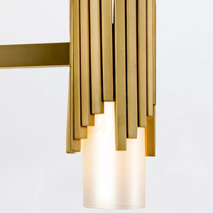 Luster Marvele - 8 svetelných zdrojov - Staršia mosadz Elstead small 2