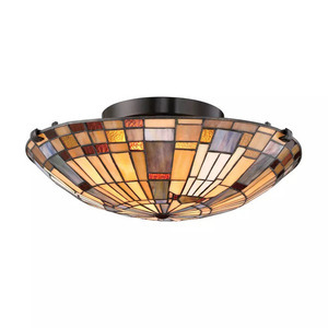 Inglenook plafond - 2 svetelné zdroje - Valiant bronz Elstead 0 Inglenook plafond - 2 svetelné zdroje - Valiant bronz Elstead small 0
