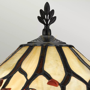 Stolná lampa Whispering - 2 svetelné zdroje - Valiant bronz Elstead small 3
