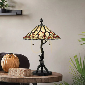 Stolná lampa Whispering - 2 svetelné zdroje - Valiant bronz Elstead small 4