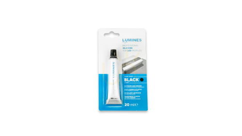 Skontrolujte LUMINES Osvetlenie silikónová čierna tuba 20 ml