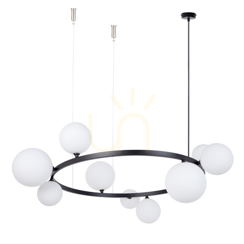 Skontrolujte Luster Sigma BOLERO čierny 9xG9 SKU 41320