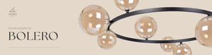 Luster Sigma BOLERO 6 čierny amber sklo G9 41322 small 1