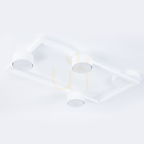 Skontrolujte Stropné svietidlo Sigma FRAME 3 biele 3×GX53 57,5 cm 41275