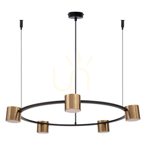 Luster Sigma KODO 5 čierny zlatý 72 cm 41329 small 0