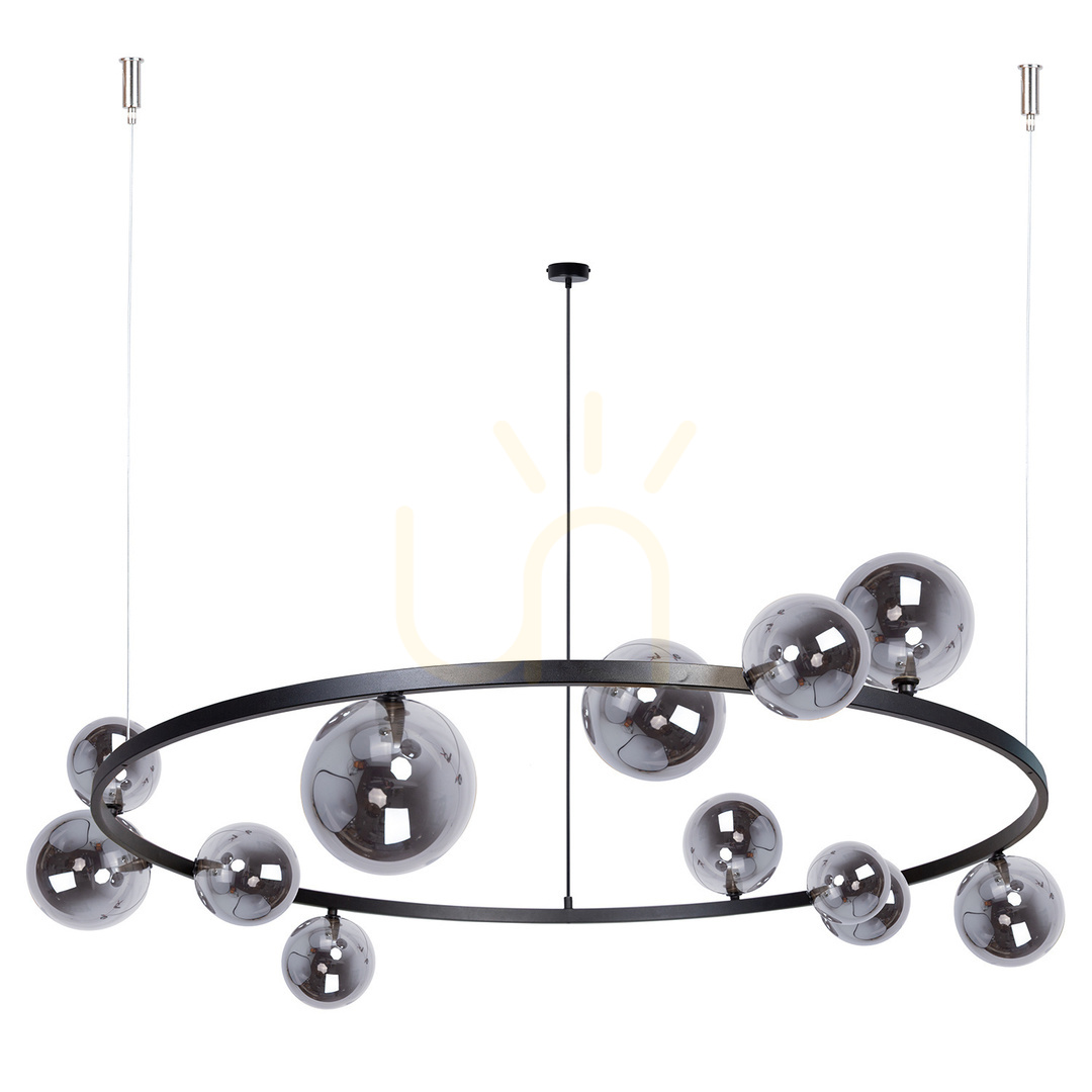 Skontrolujte Luster Sigma BOLERO 12 čierny grafit, G9, SKU 41327 Luster Sigma BOLERO 12 čierny grafit, G9, SKU 41327