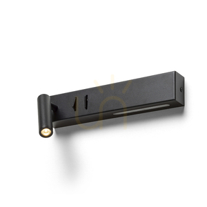 Bodové svietidlo Rendl R14524 Odeon Led Spot Lamp, nad posteľou čierne small 1