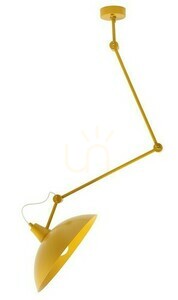 Stropné a nástenné svietidlo Aldex Melos Mustard horčicovožlté E27 808PL_G14 small 0