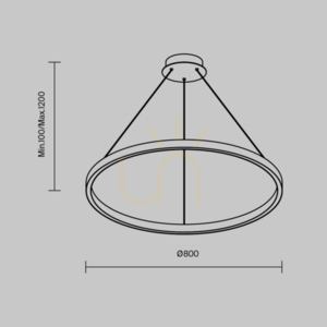 Závesné svietidlo RIM MOD058PL-L42BSK Maytoni small 6