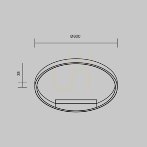 Plafón RIM MOD058CL-L35BSK Maytoni small 6