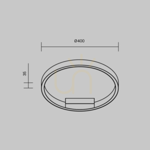 Plafón RIM MOD058CL-L25BK Maytoni small 6
