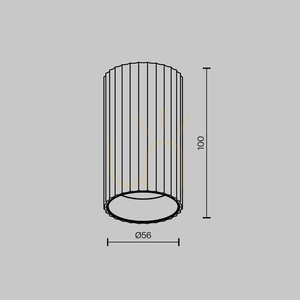 Plafón CALIPSO C106CL-01-GU10-W Maytoni small 5