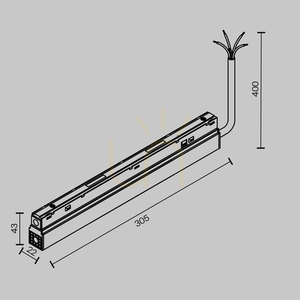 NAPÁJACÍ ZDROJ EXILITY TRA034DR-200W-DD-B-DE IP54 Zbernicový napájací zdroj Maytoni. small 5