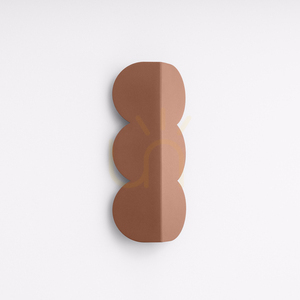 Nástenné svietidlo BISCUIT mocca small 1