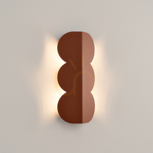 Nástenné svietidlo BISCUIT mocca small 2