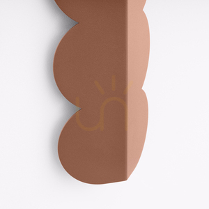 Nástenné svietidlo BISCUIT mocca small 5