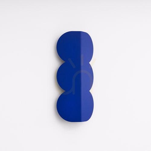 Skontrolujte Nástenné svietidlo BISCUIT ultramarine