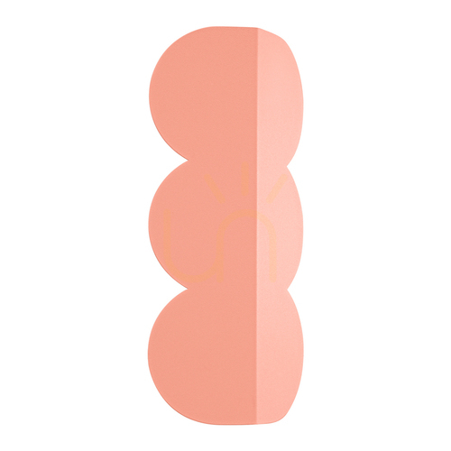 Skontrolujte Nástenné svietidlo BISCUIT peach