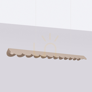 BISCUIT taupe LED 3000K závesné svietidlo small 1