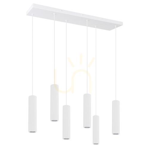 Skontrolujte IVAR 6L závesná lampa biela LED 4000K