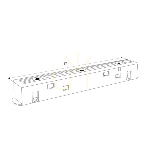 Skontrolujte Uhlový konektor prípojnice Max Light MAX čierny 13 cm plast NA0005