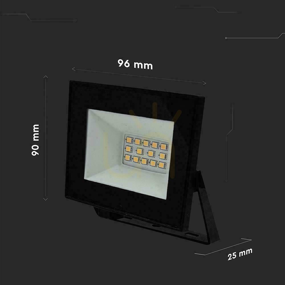 Displej V-TAC LED projektor 10W LED SMD 6400K čierny VT-44012 6500K 730lm. V-TAC LED projektor 10W LED SMD 6400K čierny VT-44012 6500K 730lm.