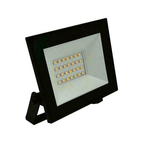 Skontrolujte LED reflektor V-TAC VT-44022 20W 4000K 1510lm, IP65, čierny, SKU 23984