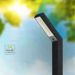 V-TAC Solárny LED záhradný stĺp 1,7W 2v1 Base + Pin Drive 85cm VT-10185 3000K-4000K-6500K 80lm 3 roky záruka small 1