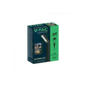 V-TAC Solárny LED záhradný stĺp 1,7W 2v1 Base + Pin Drive 85cm VT-10185 3000K-4000K-6500K 80lm 3 roky záruka small 3