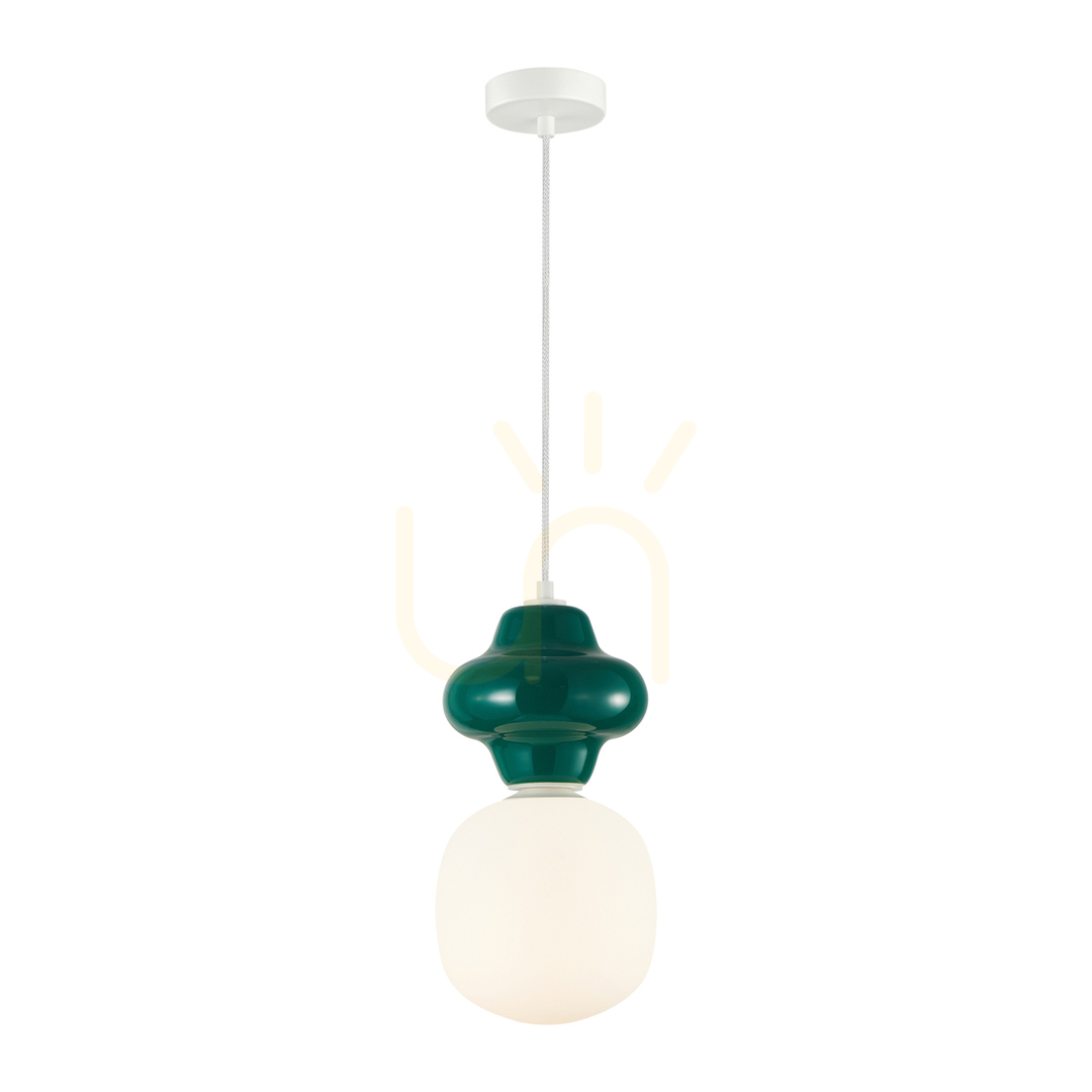 Skontrolujte Závesná lampa Italux Latera zelená E14 PND-94331-1L-GRN Závesná lampa Italux Latera zelená E14 PND-94331-1L-GRN