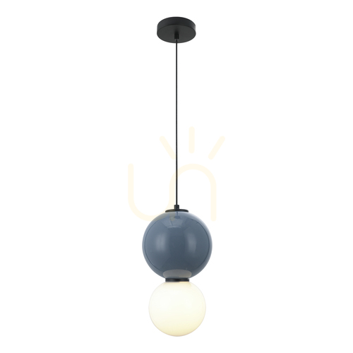 Skontrolujte Závesné svietidlo Italux Pieve LED modré PND-95221-1M-BLU