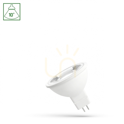 Skontrolujte Led Mr16 12 V 5 W Smd 10st Ww so spektrálnou šošovkou
