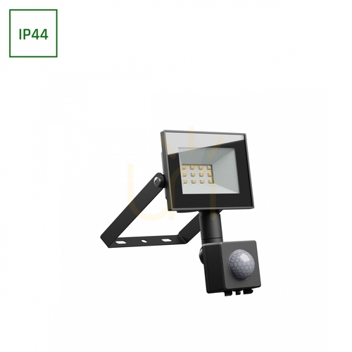 Skontrolujte Noctis Lux 4 reflektor 10 Ww 230 V Ip44 94x150x53mm čierny Pir Senzor pohybu