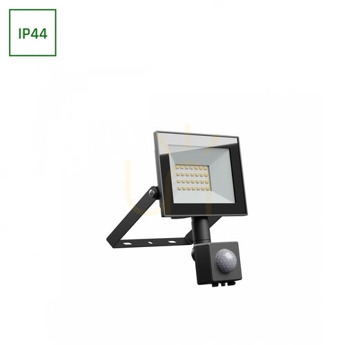 Skontrolujte Noctis Lux 4 reflektor 20 W Cw 230 V Ip44 116x174x53mm čierny Pir Senzor pohybu