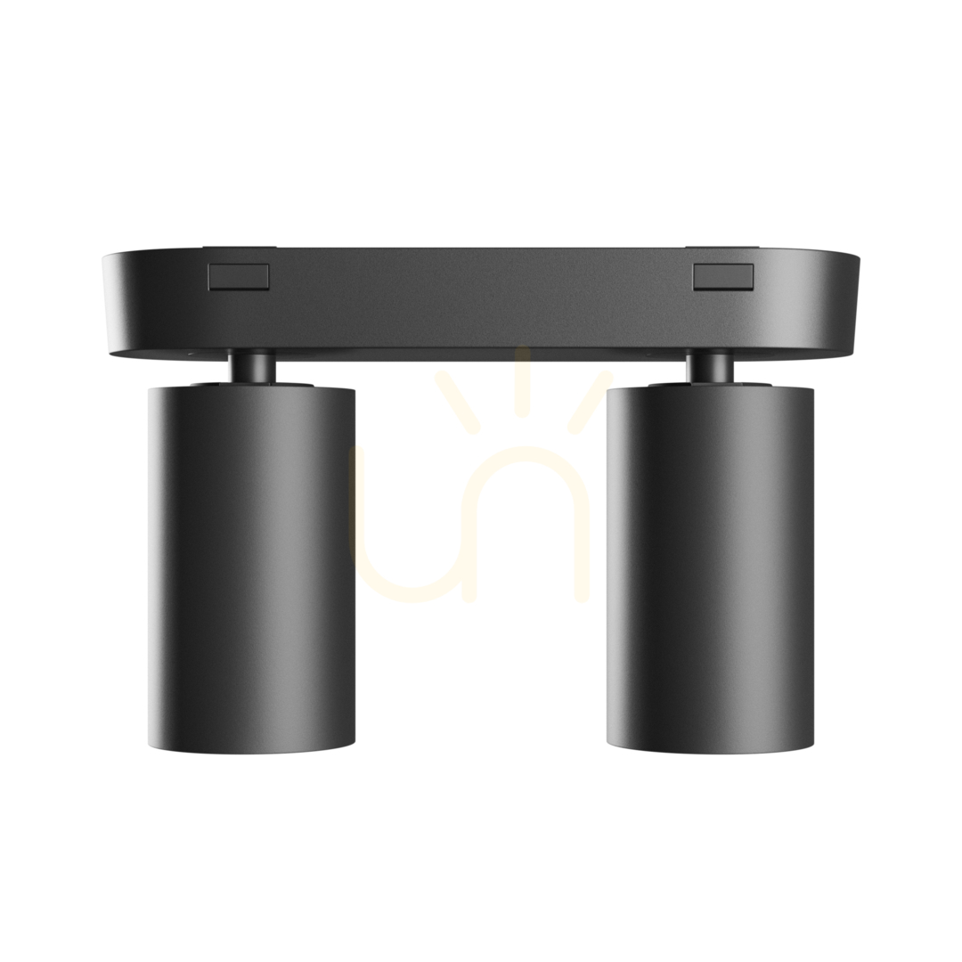 vyhliadka Madara Altro Base 2x Gu10 230 V Ip20 220 X70 X135 mm čierna Madara Altro Base 2x Gu10 230 V Ip20 220 X70 X135 mm čierna