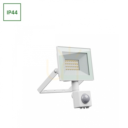 Skontrolujte Noctis Lux 4 reflektor 20 Ww 230 V Ip44 116x174x53mm biely Pir Senzor pohybu